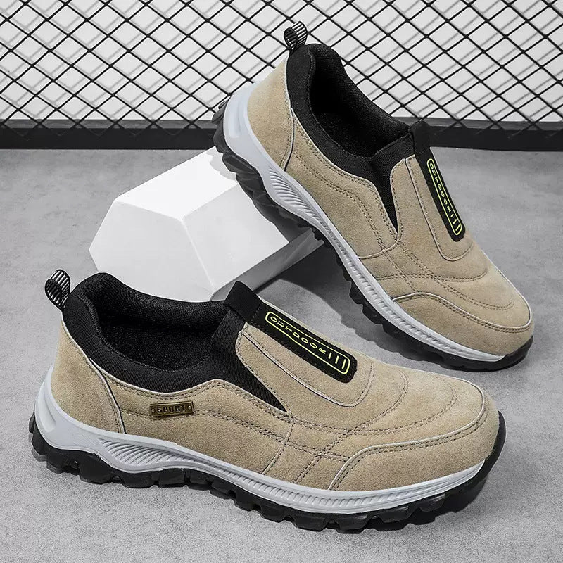 Men's Width Lightweight Non-Slip Walking Shoes