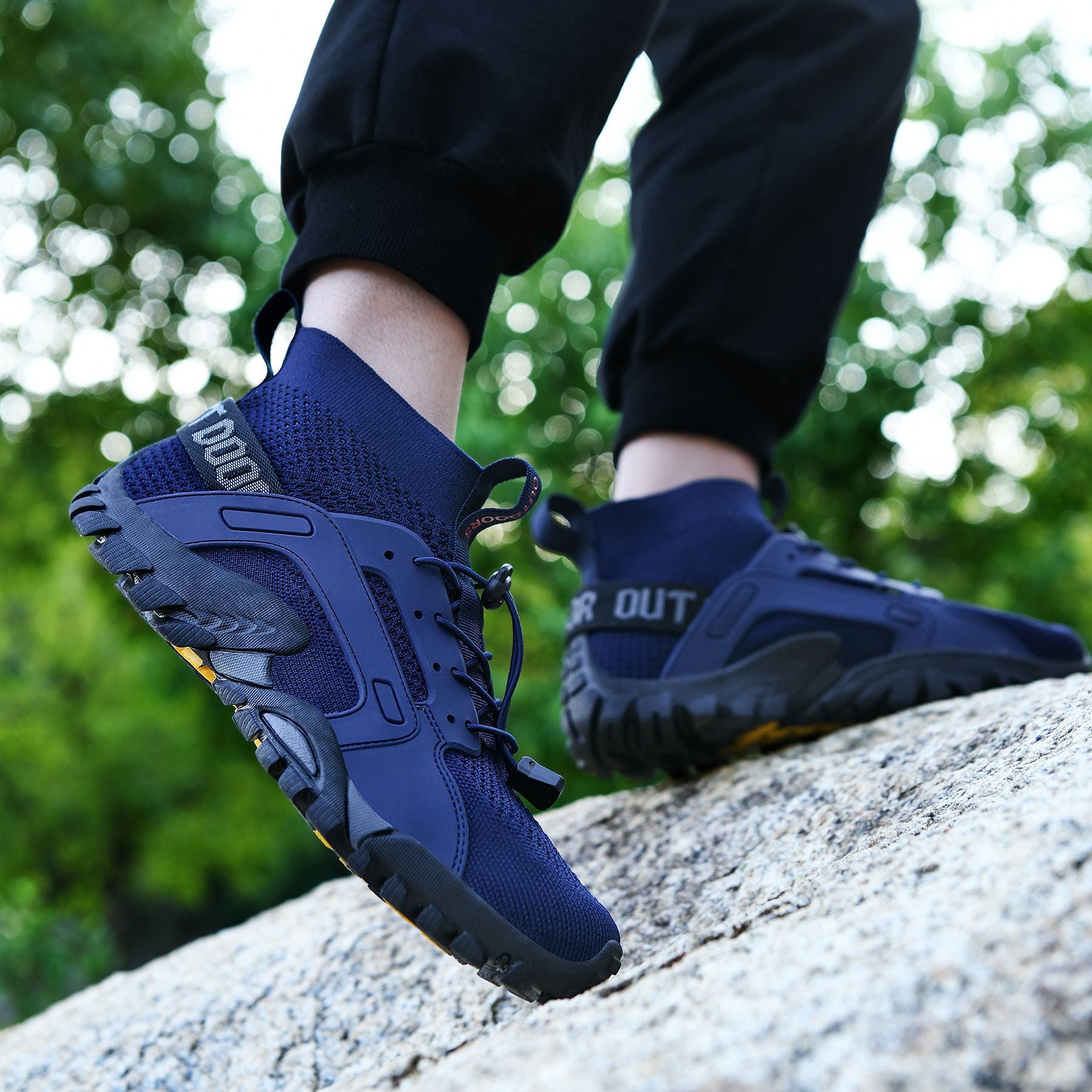 Men's Lightweight Water Shoes, Outerdoor Quick-Dry Walking Sneakers