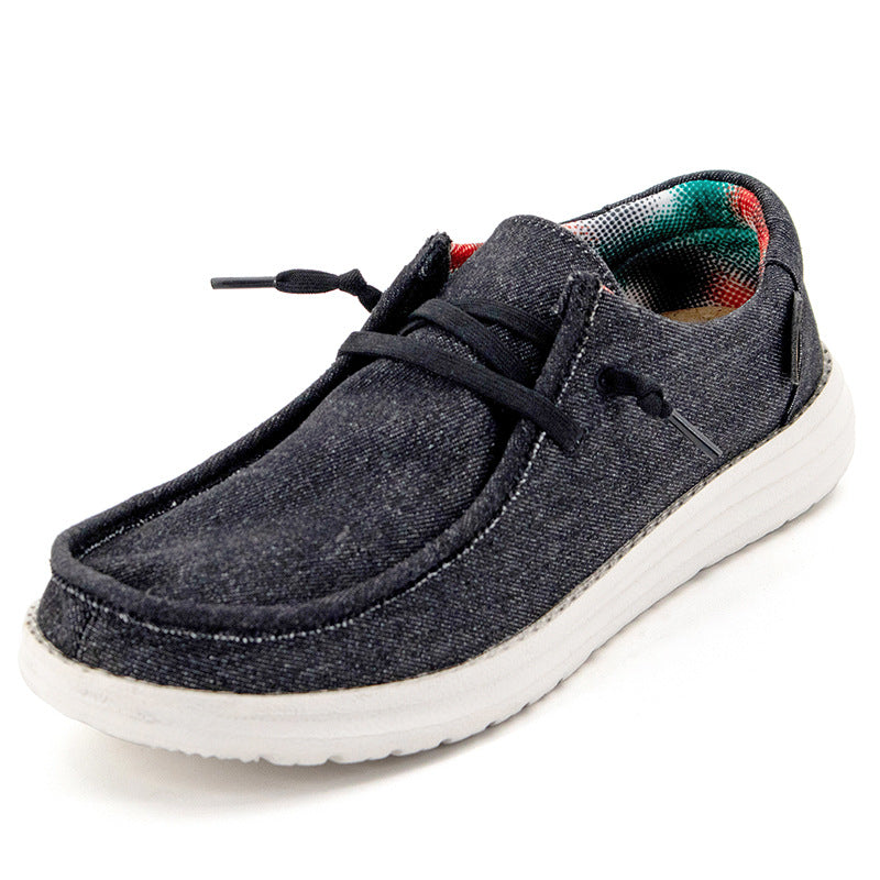 Men's Lightweight Breathable Canvas Walking Shoes