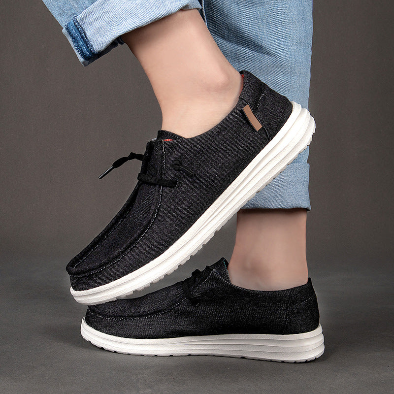 Men's Lightweight Breathable Canvas Walking Shoes