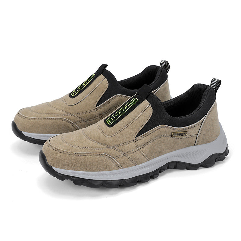 Men's Width Lightweight Non-Slip Walking Shoes
