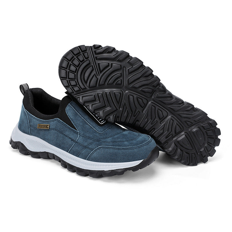 Men's Width Lightweight Non-Slip Walking Shoes
