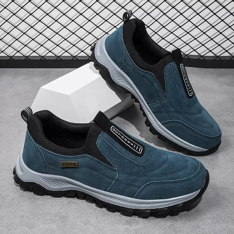 Men's Width Lightweight Non-Slip Walking Shoes