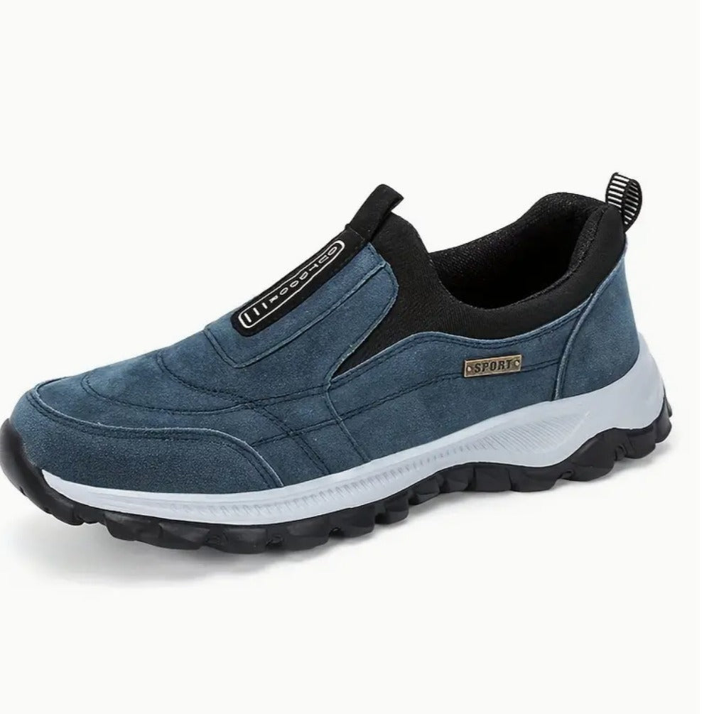 Men's Width Lightweight Non-Slip Walking Shoes