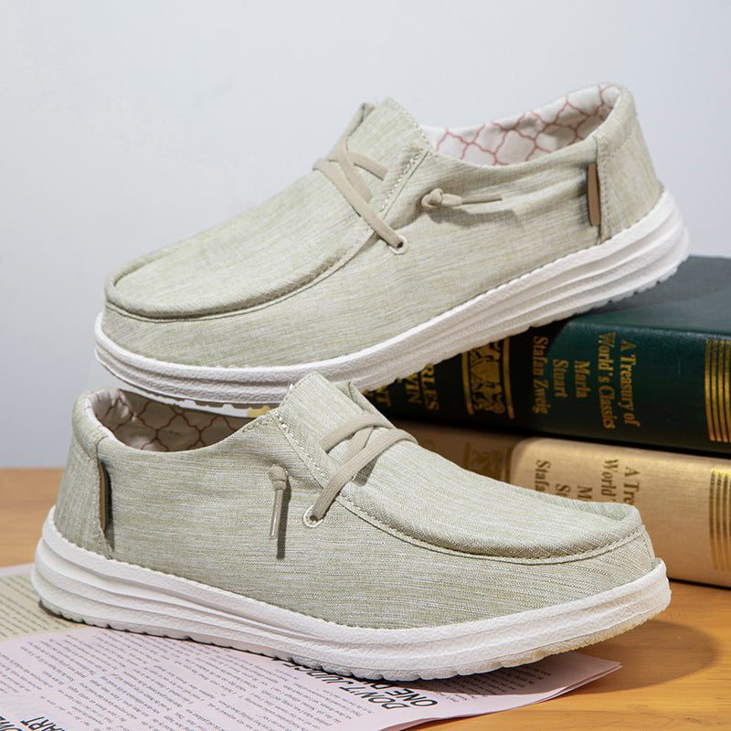 Men's Lightweight Breathable Canvas Walking Shoes
