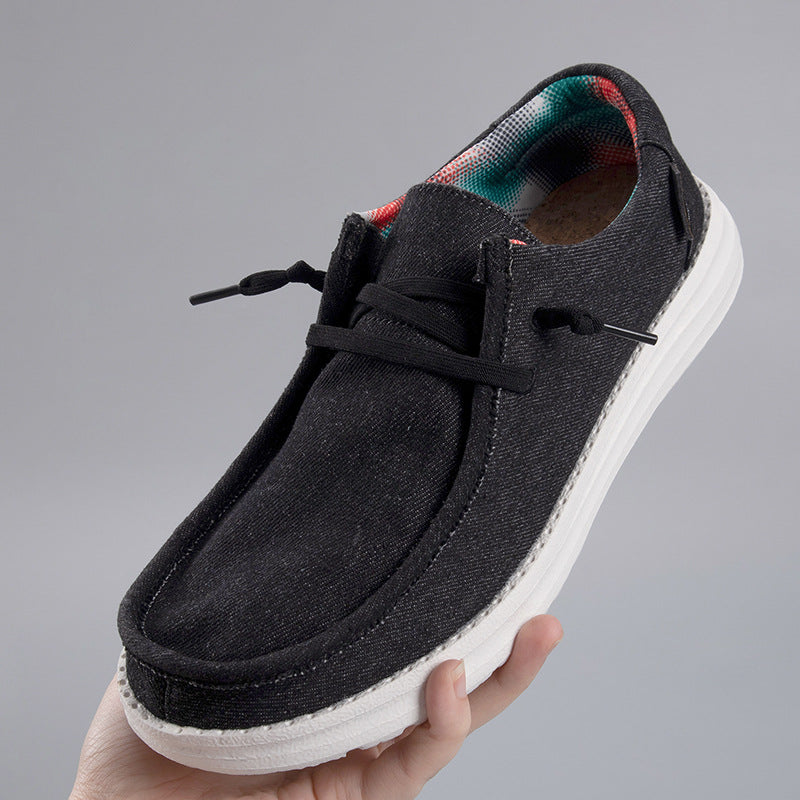 Men's Lightweight Breathable Canvas Walking Shoes