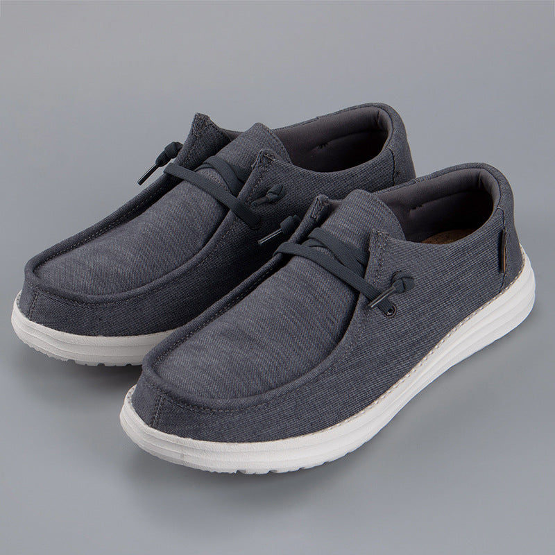 Men's Lightweight Breathable Canvas Walking Shoes