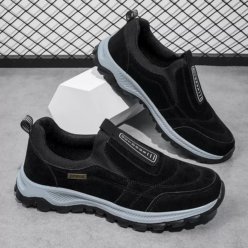 Men's Width Lightweight Non-Slip Walking Shoes
