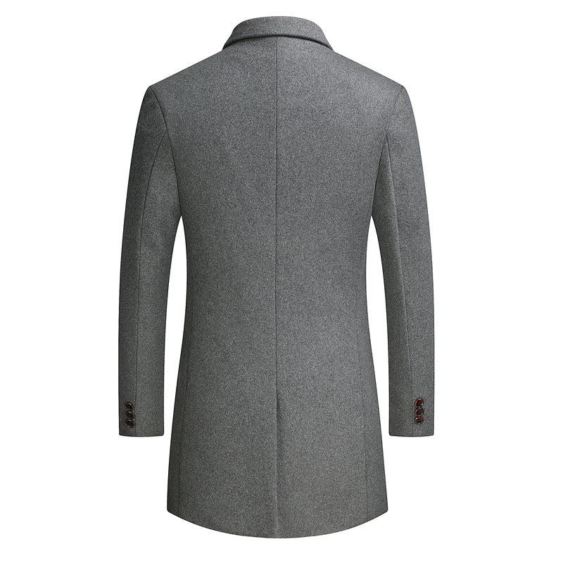 Men's Premium Slim Wool Coat