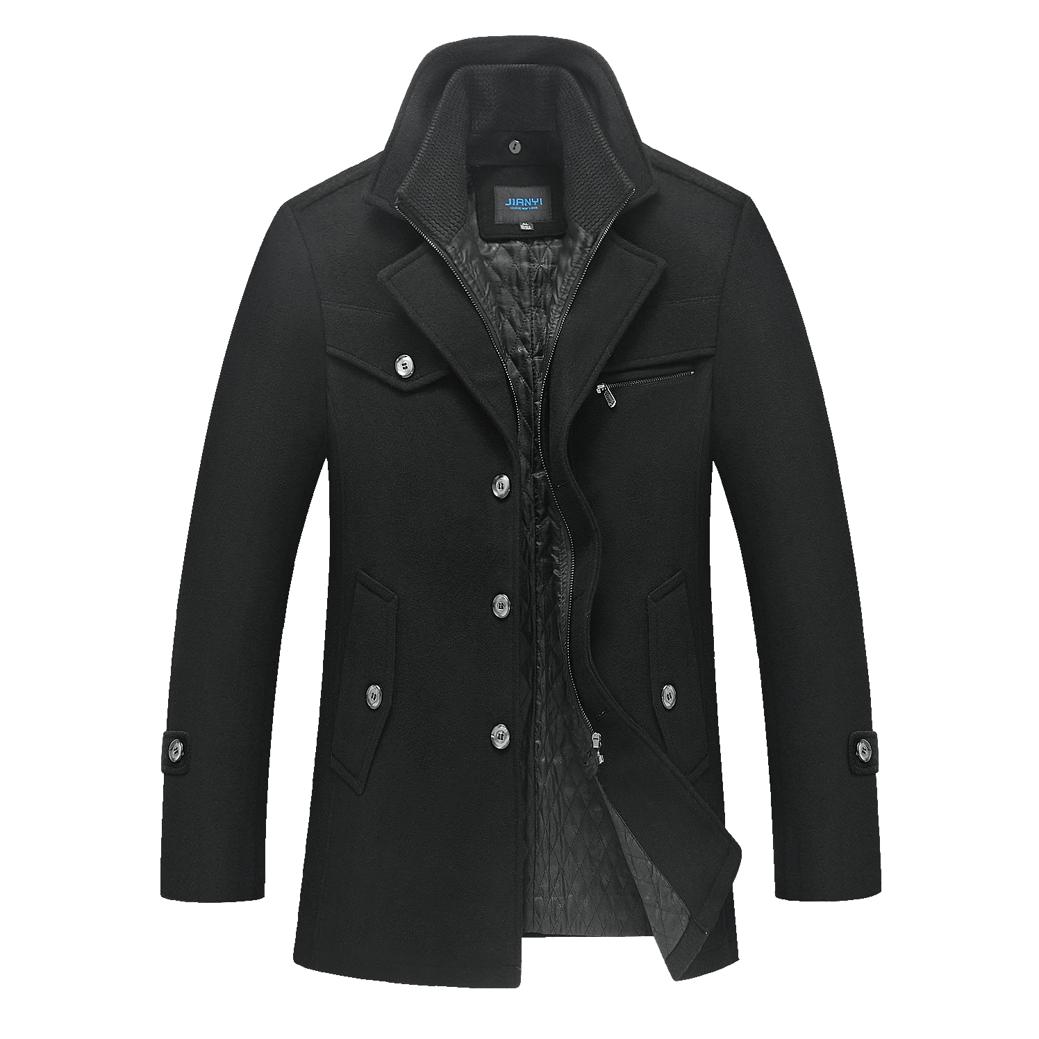 Men's Premium Gentle Double Layered Wool Coat