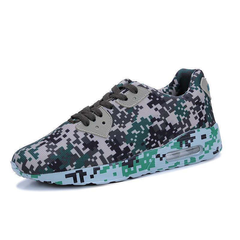 Pearlzone_Men's Large Size Air Cushion Camouflage Shoes Sports Shoes Running Shoes Outdoor Casual Shoes 115427
