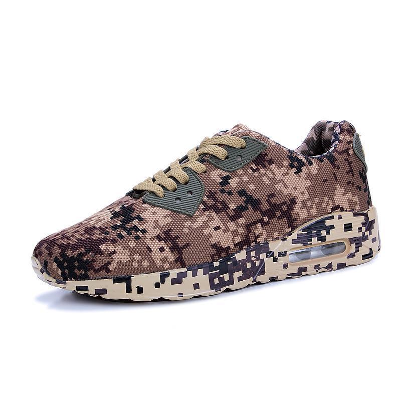 Pearlzone_Men's Large Size Air Cushion Camouflage Shoes Sports Shoes Running Shoes Outdoor Casual Shoes 115427