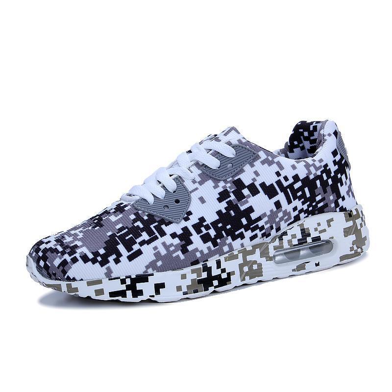Pearlzone_Men's Large Size Air Cushion Camouflage Shoes Sports Shoes Running Shoes Outdoor Casual Shoes 115427