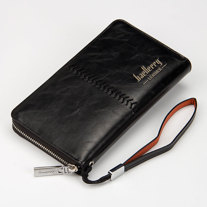 Slim Minimalist Front Pocket RFID Blocking Leather Wallet