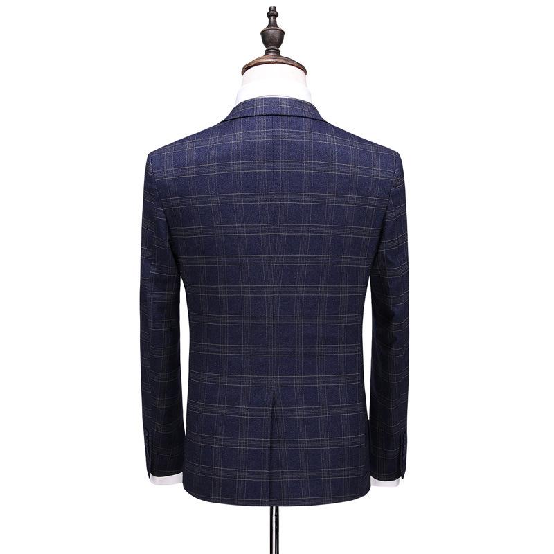 Men's Stripe Suits (Jacket+Pants+Vest), #002
