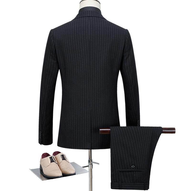 Luxury Stripe Suits (Jacket+Pants+Vest) #003