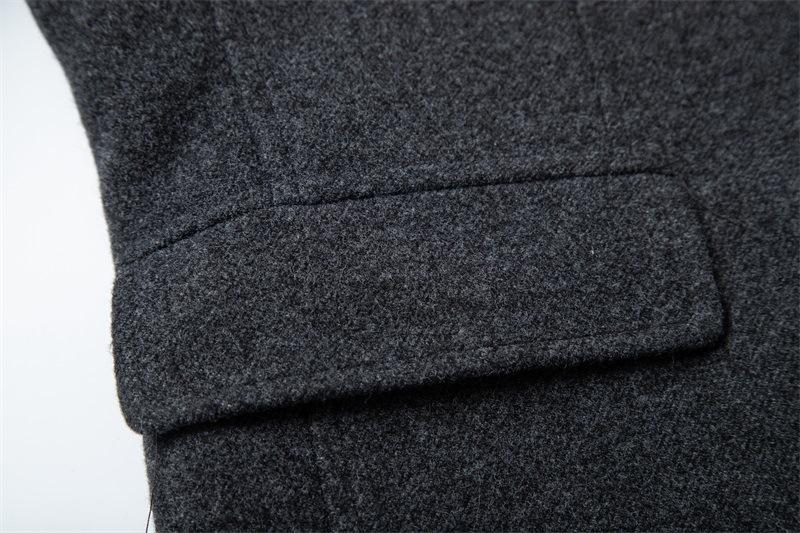 Gentlemen Scarf Premium Wool Coat
