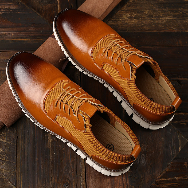 Mens Stylish Oxfords Casual Dress Shoes