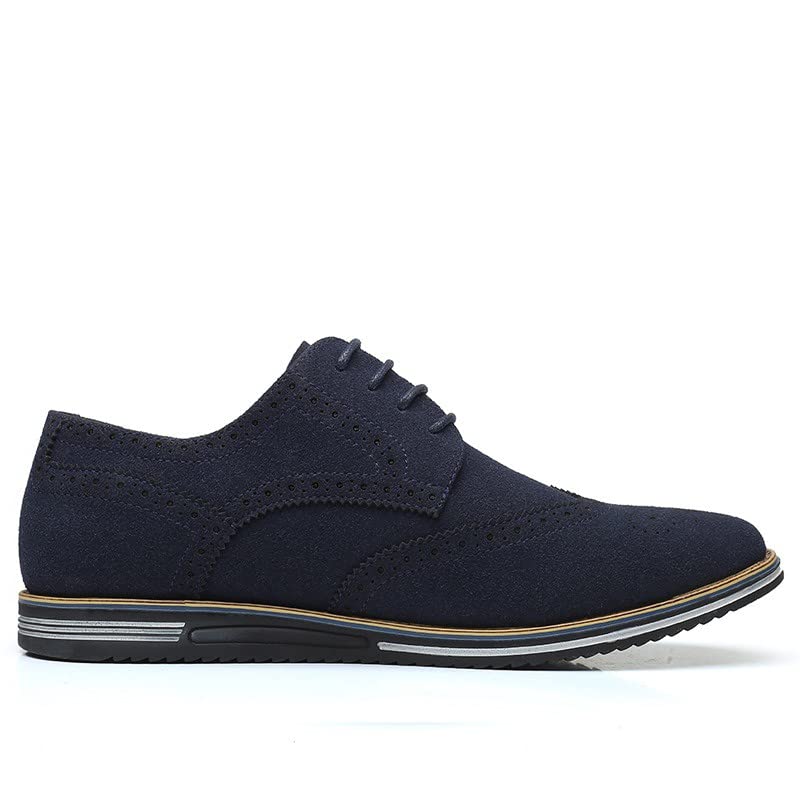 Men's Casual Wingtip Office Walking Derby Shoes