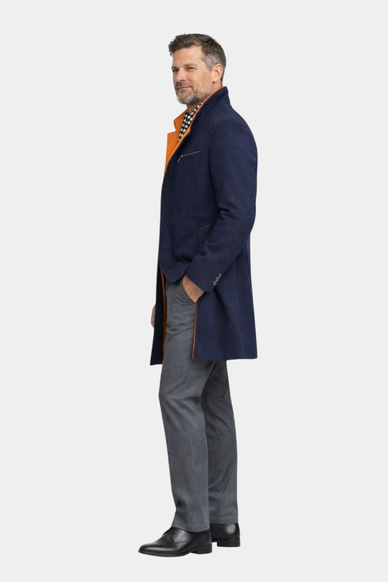 Wixese Urban Gentleman Wool Overcoat