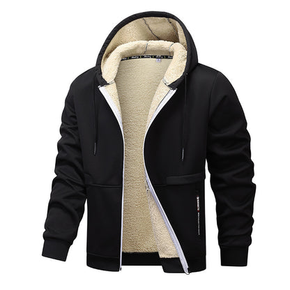 Men's Winter Warm Thicken Inner Fleece Hoodie