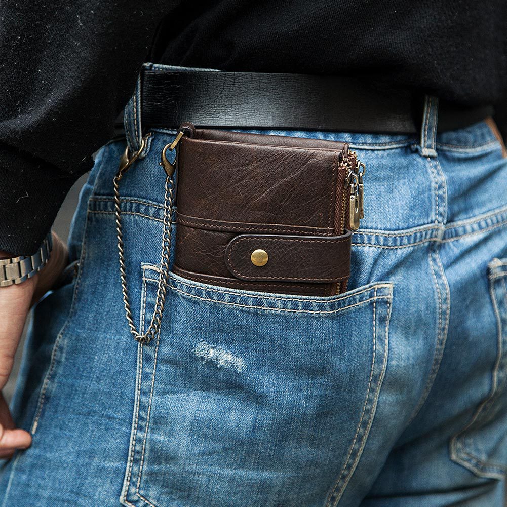 Retro Genuine Leather Wallet