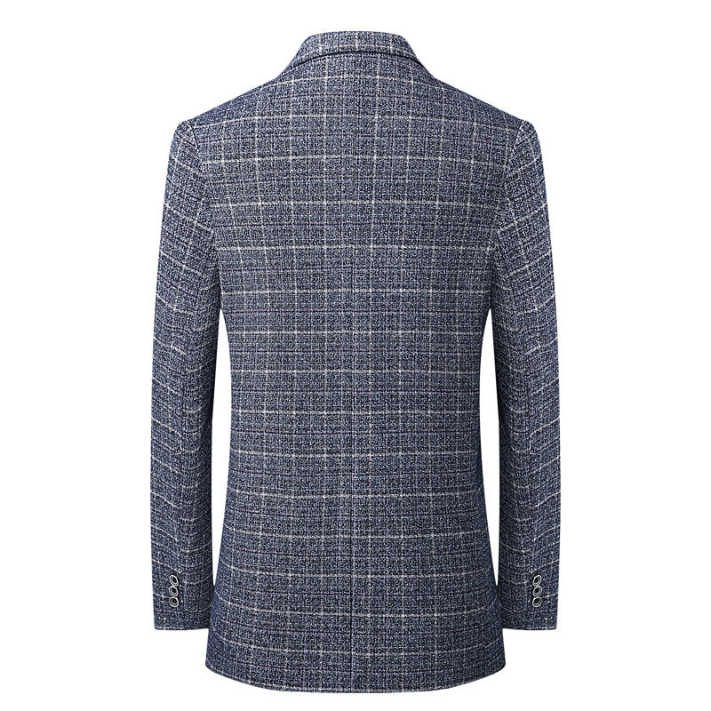 Thin Business Wool Suit Jacket （75% Wool）