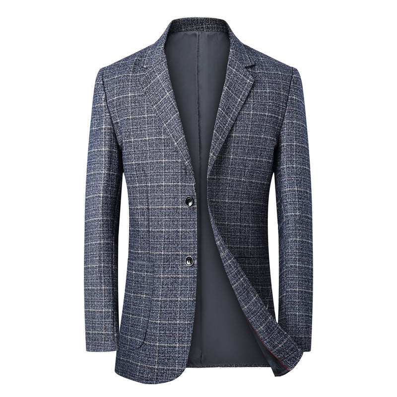 Thin Business Wool Suit Jacket （75% Wool）