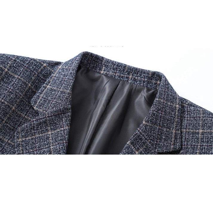 Thin Business Wool Suit Jacket （75% Wool）