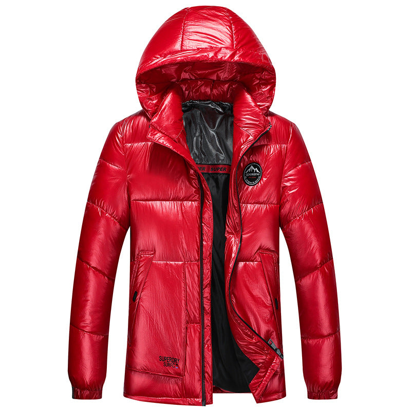 Winter Outdoor 100% Cotton Hooded Jacket