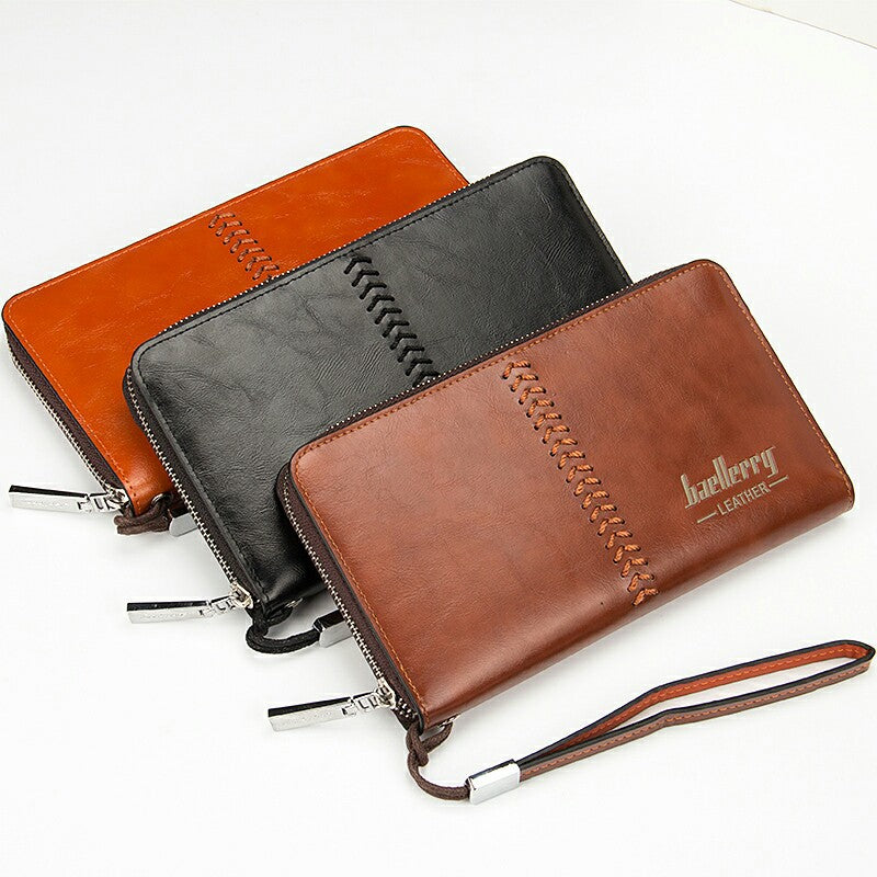 Slim Minimalist Front Pocket RFID Blocking Leather Wallet