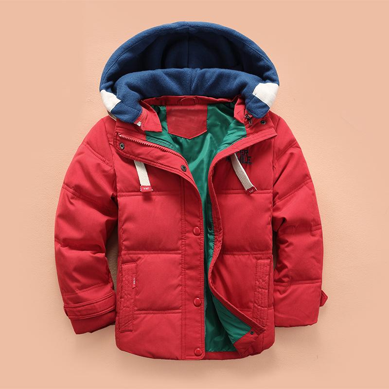 Boys And Girls Winter Latest Thicken Hooded Warm Cotton Jacket