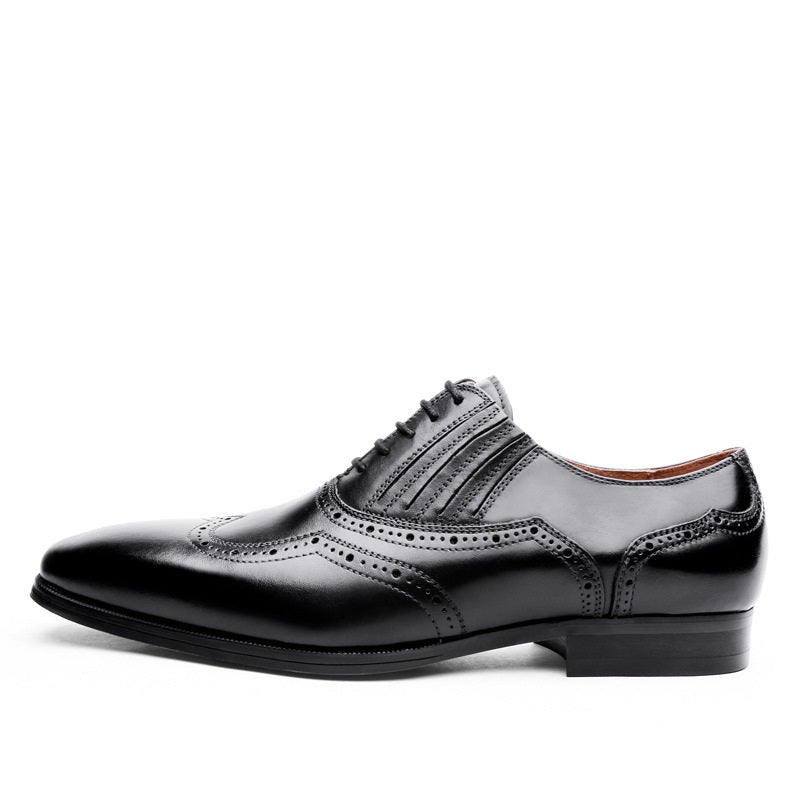 Classic Genuine Leather Brogue Shoes